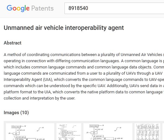 Описание найденного патента на сайте Google Patents