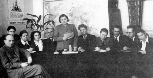 Заседание совета, 1955 г.